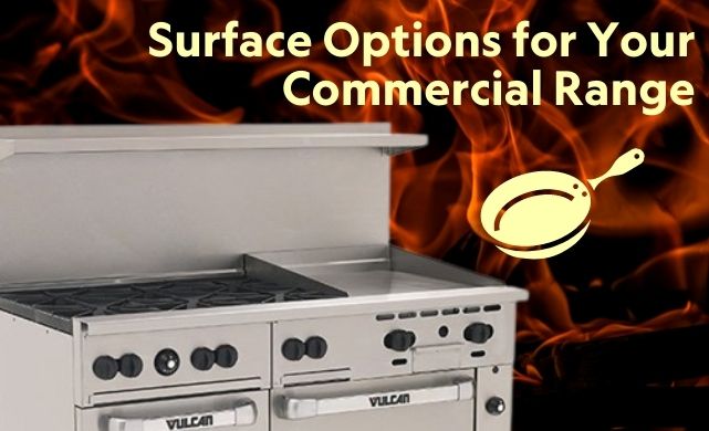 commercial range top options