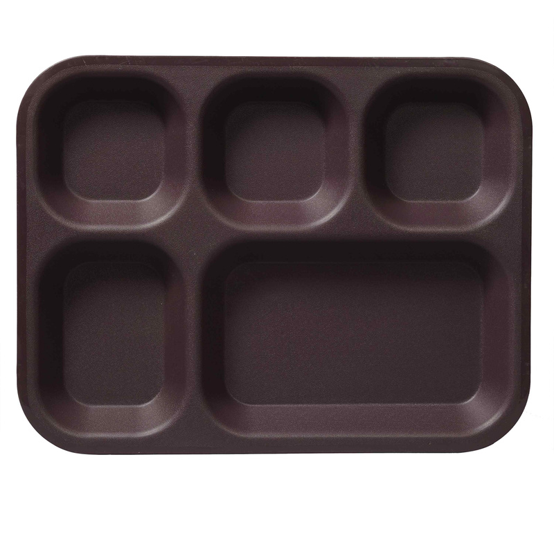 BluTable 8x10 5-Compartment Lunch Trays