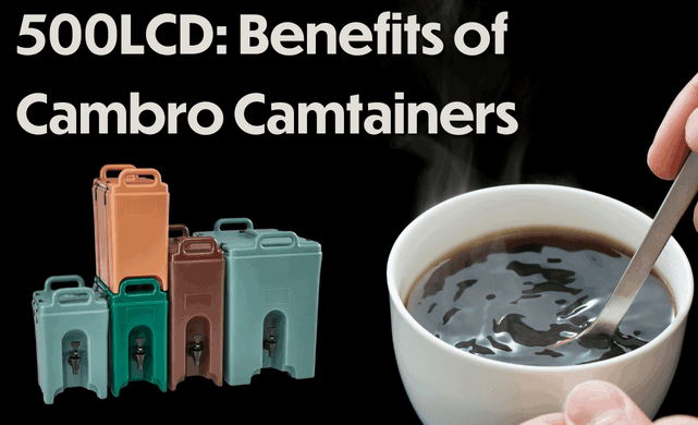 Cambro 500LCD 5 Gallon Plastic Latch Camtainer