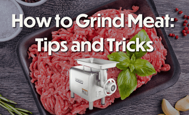 How to Clean a Hobart Meat Grinder